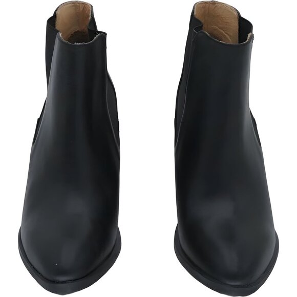 Nisolo Women's Heeled Slip-on Waterproof Leather Chelsea Boots Size 11 - Picture 5 of 6